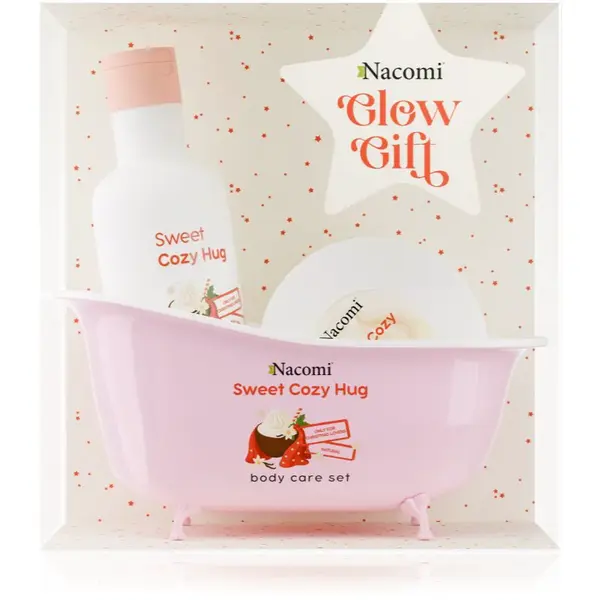 Nacomi Sweet cozy hug darčeková sada na telo