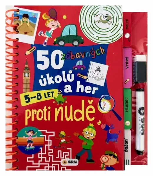 50 zábavných úkolů a her - Proti nudě 5 - 8 let
