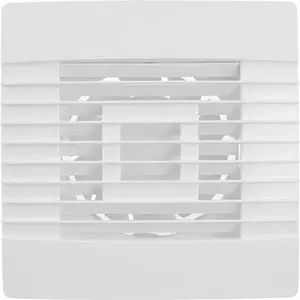 Haco ventilátor stenový biely s žalúziou AVPRO120S