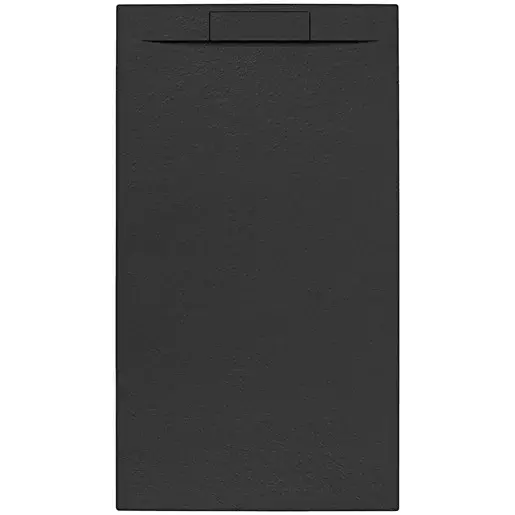 Sprchová vanička obdĺžniková SAT Fusion 140x80 cm liaty mramor Grafito SATFU14080G