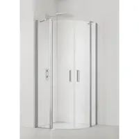 Sprchový kút štvrťkruh 80x80 cm SAT Fusion SATFUSP80CRT