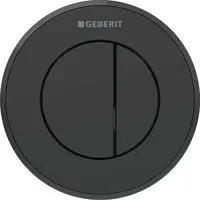 Geberit typ 10 ovládacie tlačidlo plast čierny matný 116.056.16.1