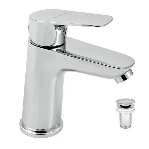 Novaservis Titania Pure umývadlová batéria s clic-clac chróm 90303,0 90303.0