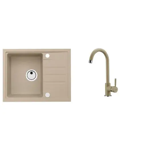 Set drezu a batérie Alveus Intermezzo 30 + bat. AM 120 beige SETA010