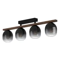 Stropné osvetlenie Eglo FILAGO čierna 900185