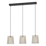 Závesné osvetlenie Eglo FATTORIA čierna 900903