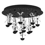 LED stropné osvetlenie Eglo PIANOPOLI 2 čierna 390275