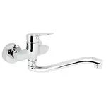 Novaservis Metalia 54 drezová - umývadlová batéria s otočným ramienkom 100 mm chróm 54074,0 54074.0