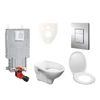 Cenovo zvýhodnený závesný WC set GROHE na zamurovanie + WC S-Line S-line Pro 38643SET-KD
