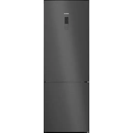 Siemens iQ300 Voľne stojaca chladnička s mrazničkou dole 203 x 70 cm BlackSteel, Total noFrost KG49NXXCF