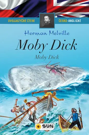 Moby Dick - Dvojjazyčné čtení Č-A (Defekt) - Herman Melville