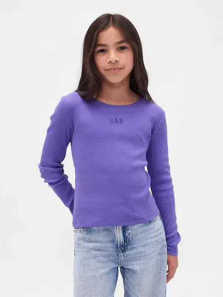 GAP Children's Ribbed T-Shirt - Girls