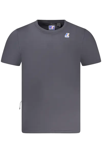 K-WAY MEN&#39;S SHORT-SLEEVED T-SHIRT BLUE