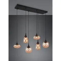 Trio Lumina osvetlenie 93x34 cm kov čierna matná TR317000613