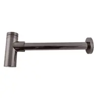 Sifón k umývadlu RAV Slezák metal grey kartáčovaná mosadz MD0232MGK