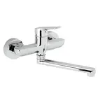 Novaservis Metalia 54 drezová - umývadlová batéria s otočným ramienkom 150 mm chróm 54076,0e 54076.0E