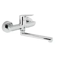 Novaservis Metalia 54 drezová - umývadlová batéria s otočným ramienkom 150 mm chróm 54076,0e 54076.0E