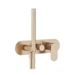 Ravak Eleganta sprchová a vaňová batéria bez podomietkového telesa ružové zlato kefované X070374