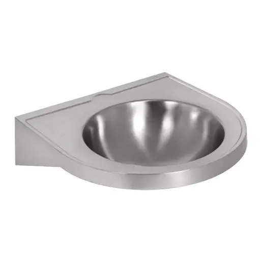 Umývadlo Sanela 59,5x44,5 cm nerez bez otvoru pre batériu SLUN47