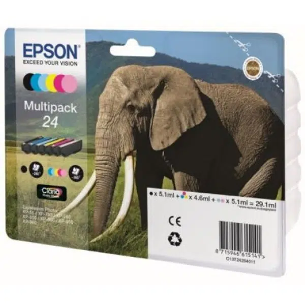 Epson T24284011, T2428 multipack originální cartridge