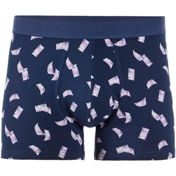 CELIO XMIBOEURO Pánske boxerky v darčekovom balení, tmavo modrá, veľkosť