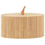 IB Laursen Oválna bambusová krabička s vekom