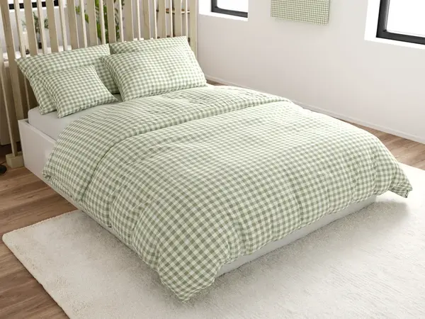 Bavlnené obliečky Renforcé GRENTIS zelené Rozmer obliečky: 70 x 90 cm | 140 x 200 cm