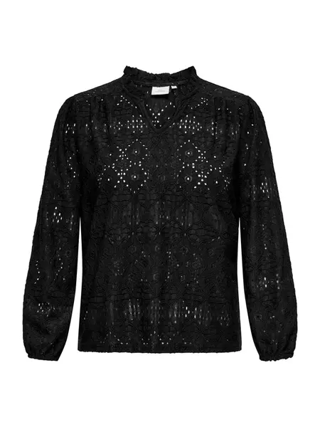 ONLY Carmakoma Blúzka 'CARLUZIA'  čierna