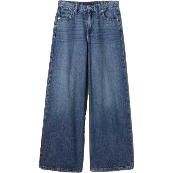 GAP V-BAGGY DK DANI Dámske džínsy, tmavo modrá, veľkosť