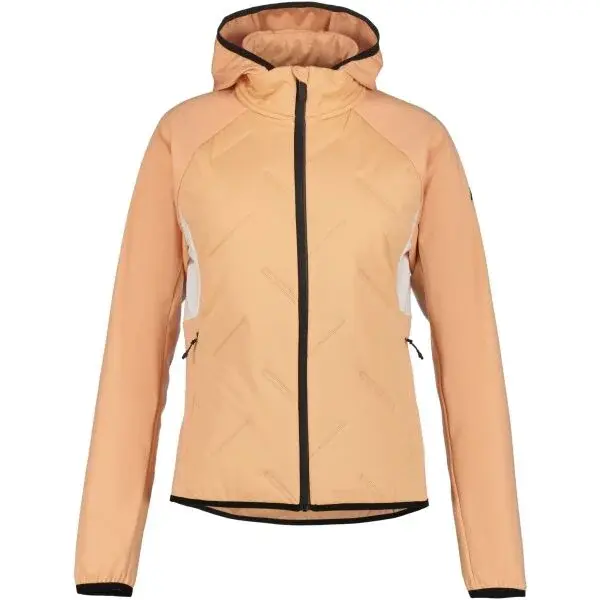 Rukka MELTA HOOD Dámska bunda na bežky, lososová, veľkosť