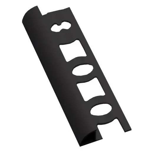 Lišta ukončovací "oblá" Profil-EU, PVC, dĺžka 250 cm, výška hrany 12 mm, L122504