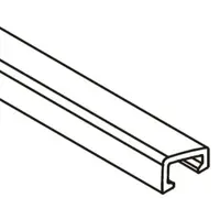 Náhradný diel spodná lišta k SAT SK čierna NDSATSK11C