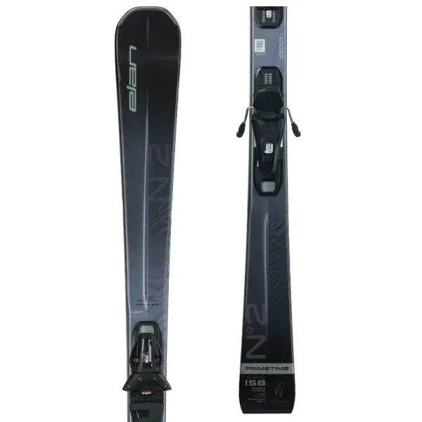 Elan PRIMETIME N&deg;2 W SX + EL 9.0 Dámské sjezdové lyže, černá, velikost
