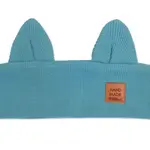 Baby Nellys Čelenka Cat s oušky pro děti Hand Made - mořská 6-12m