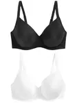 Next Podprsenka  čierna / biela