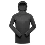 Pánská rychleschnoucí mikina alpine pro rolt černá xl