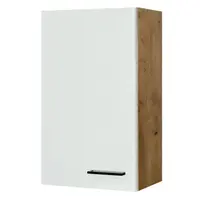 Horní kuchyňská skříňka Avila, dub lancelot/krémová, šířka 50 cm