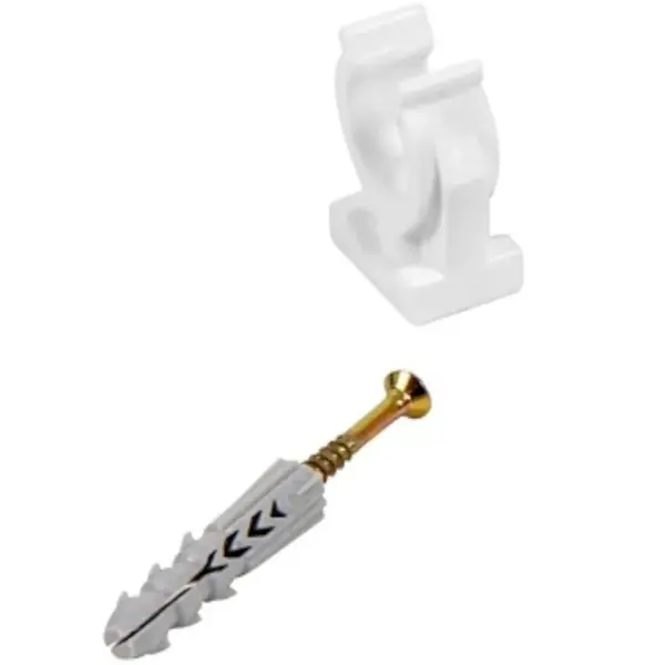 Príchytka jednoduchá na rúry 16/18mm (5 ks)