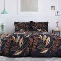 Flanelové ložní povlečení NOČNÍ LISTY