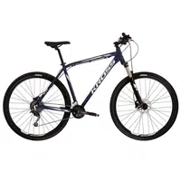 Horské kolo Kross Hexagon 8.0 29" Gen 004 M (19", 180-188 cm) tmavě modrá/bílá/šedá