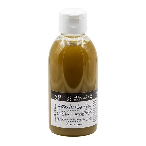AltaHerba Gel s Chilli prohřívací 200 ml