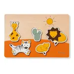 Hauck dřevěné Puzzle vkládací Puzzle N Fit Safari