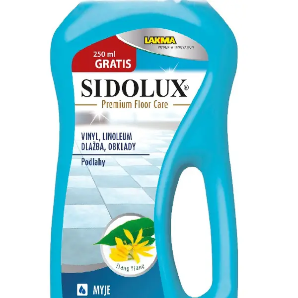 Sidolux Čistič linolea, vinylu a dlažeb Ylang Ylang 1 l
