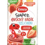 Emco Super ovocný hadík jahoda 20 g