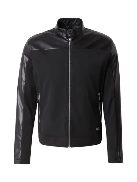 Karl Lagerfeld Prechodná bunda  čierna
