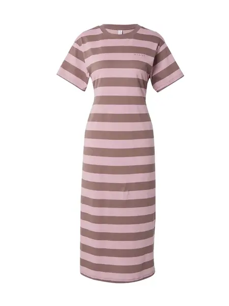 mazine Šaty  hnedá / orgovánová