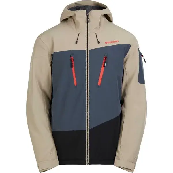 FUNDANGO PRIVET ALLMOUNTAIN JACKET Pánska lyžiarska bunda, béžová, veľkosť