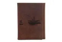 Mercucio dokladovka světlehnědá vzor 70 rybář v loďce