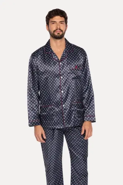 Pánské pyžamo GULIVER XL Tmavě modrá