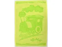 Dětský ručník BEBÉ mašinka zelený 30x50 cm
